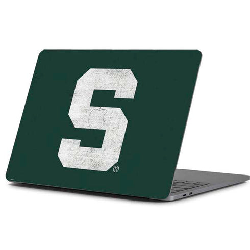Michigan State University Spartans Away Grey S Apple MacBook Pro 13-inch Skin