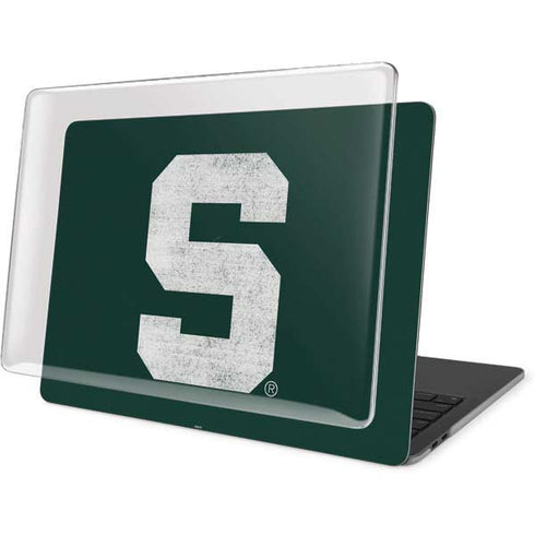 Michigan State University Spartans Away Grey S MacBook Pro 13in (2020) Case plus Skin