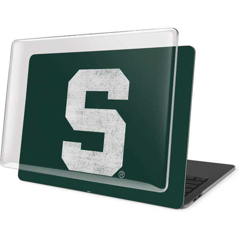 Michigan State University Spartans Away Grey S MacBook Pro 16in (2019-20) Case plus Skin