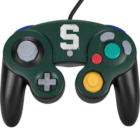 Michigan State University Spartans Away Grey S Nintendo GameCube Controller Skin