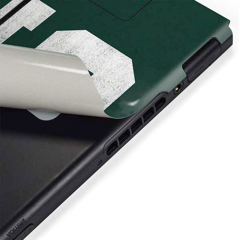 Michigan State University Spartans Away Grey S Nintendo Switch Bundle Skin