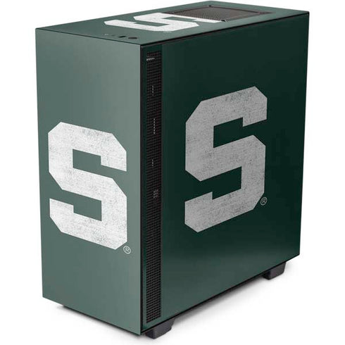 Michigan State University Spartans Away Grey S NZXT H510 Compact ATX Mid-Tower Case Skin