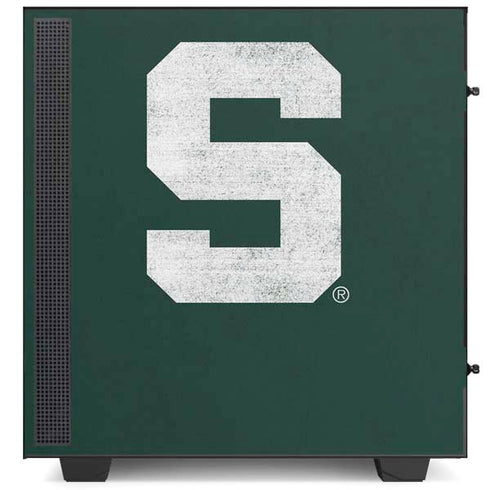 Michigan State University Spartans Away Grey S NZXT H510 Compact ATX Mid-Tower Case Skin