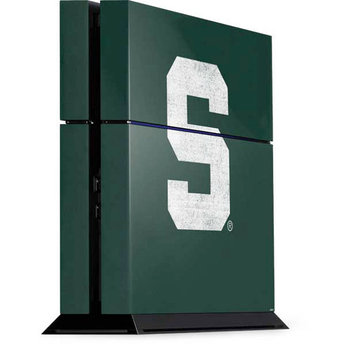 Michigan State University Spartans Away Grey S PS4 Console Skin