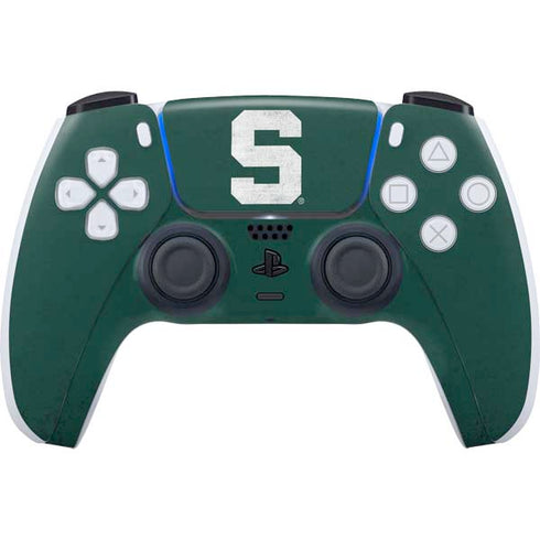 Michigan State University Spartans Away Grey S PS5 Controller Skin