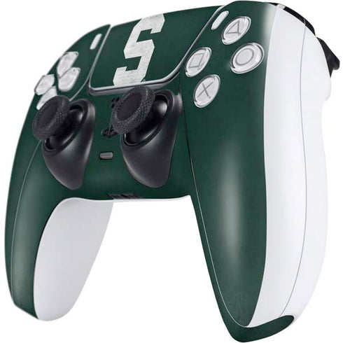 Michigan State University Spartans Away Grey S PS5 Controller Skin