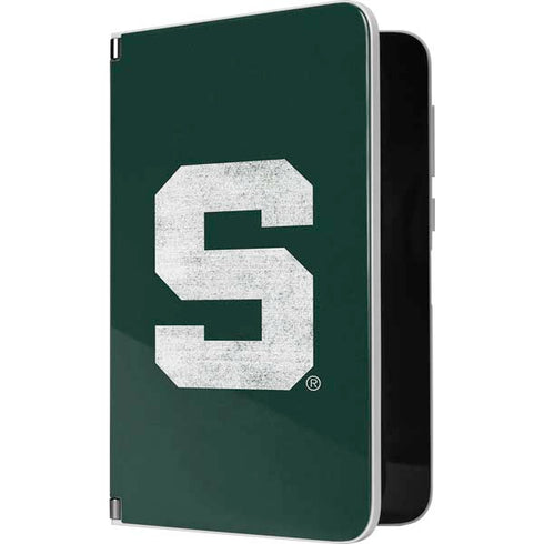 Michigan State University Spartans Away Grey S Surface Duo Skin