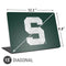 Michigan State University Spartans Away Grey S Universal Laptop 15in (12.2 x 8.8in) Skin