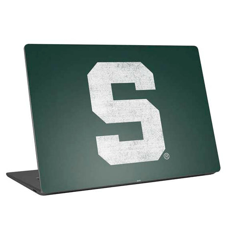 Michigan State University Spartans Away Grey S Universal Laptop 16in (13 x 9.4in) Skin