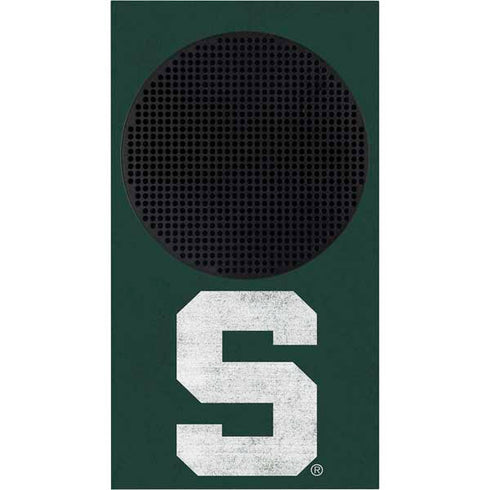 Michigan State University Spartans Away Grey S Xbox Series S Console Skin
