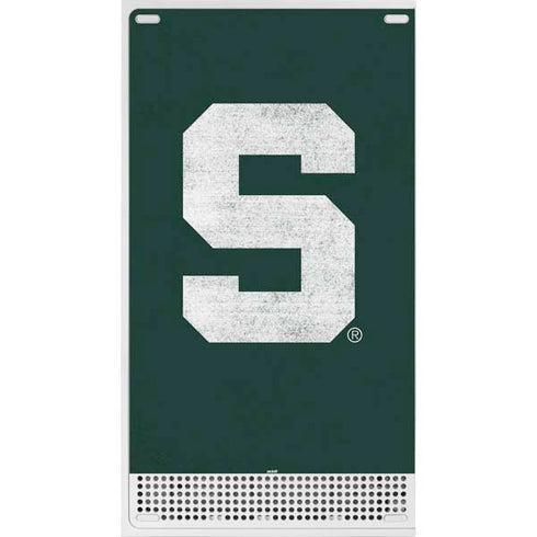 Michigan State University Spartans Away Grey S Xbox Series S Console Skin
