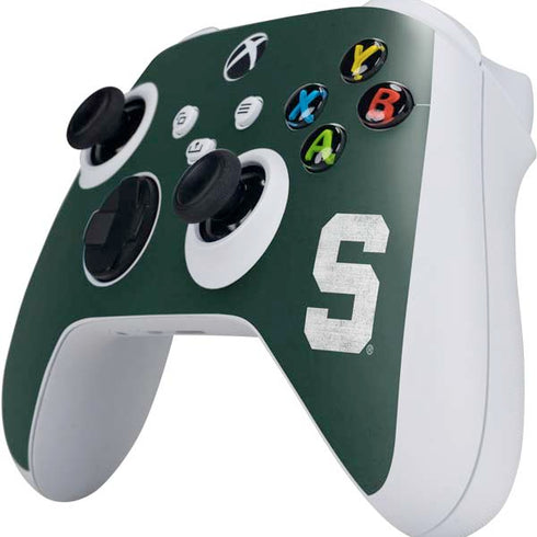 Michigan State University Spartans Away Grey S Xbox Series S Controller Skin