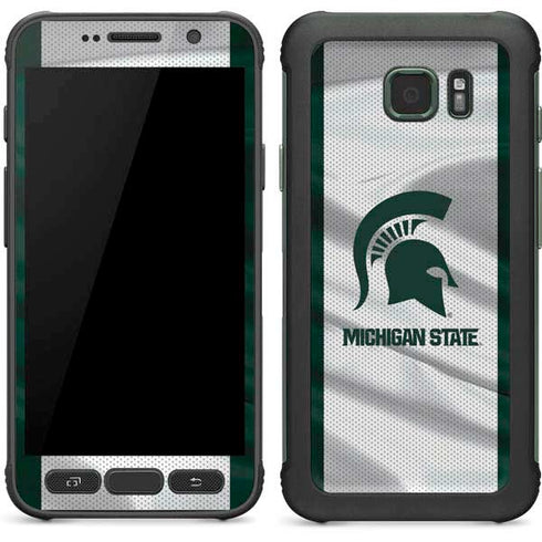 Michigan State University Spartans Jersey Galaxy S7 Active Skin