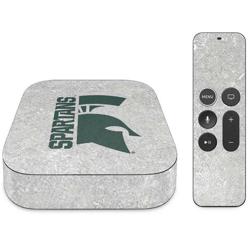 Michigan State University Spartans Half Logo Apple TV Skin