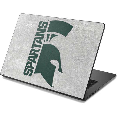 Michigan State University Spartans Half Logo Dell Chromebook Skin