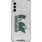 Michigan State University Spartans Half Logo Galaxy A13 5G Clear Case