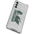 Michigan State University Spartans Half Logo Galaxy A13 5G Clear Case