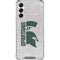 Michigan State University Spartans Half Logo Galaxy A14 5G Clear Case
