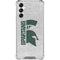 Michigan State University Spartans Half Logo Galaxy A15 5G Clear Case