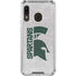 Michigan State University Spartans Half Logo Galaxy A30 Clear Case