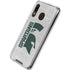 Michigan State University Spartans Half Logo Galaxy A30 Clear Case