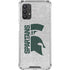 Michigan State University Spartans Half Logo Galaxy A32 5G Clear Case