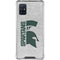 Michigan State University Spartans Half Logo Galaxy A51 5G Clear Case