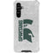 Michigan State University Spartans Half Logo Galaxy A54 5G Clear Case