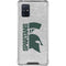Michigan State University Spartans Half Logo Galaxy A71 5G Clear Case
