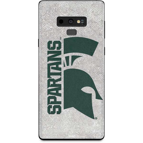 Michigan State University Spartans Half Logo Galaxy Note 9 Skin