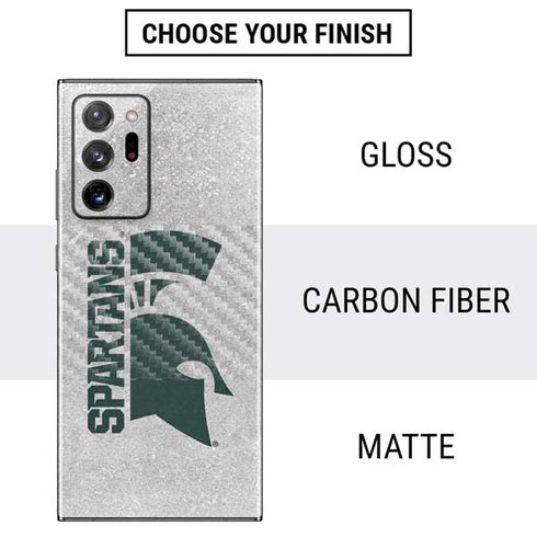Michigan State University Spartans Half Logo Galaxy Note20 Ultra 5G Skin