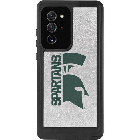 Michigan State University Spartans Half Logo Galaxy Note20 Ultra 5G Waterproof Case