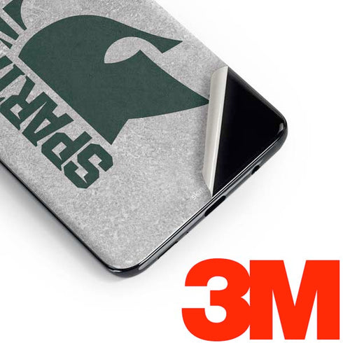 Michigan State University Spartans Half Logo Galaxy S10 Plus Skin