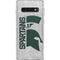 Michigan State University Spartans Half Logo Galaxy S10 Skin