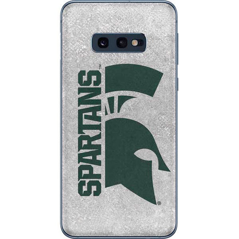Michigan State University Spartans Half Logo Galaxy S10e Skin