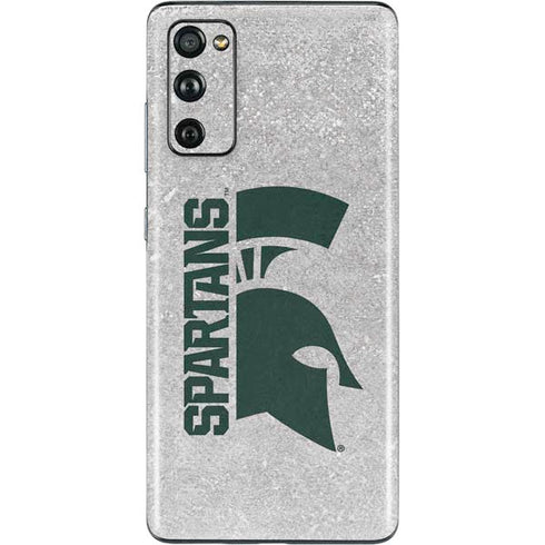 Michigan State University Spartans Half Logo Galaxy S20 Fan Edition Skin