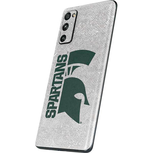 Michigan State University Spartans Half Logo Galaxy S20 Fan Edition Skin