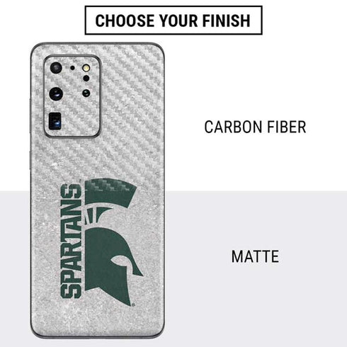 Michigan State University Spartans Half Logo Galaxy S20 Ultra 5G Skin