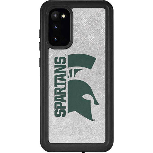 Michigan State University Spartans Half Logo Galaxy S20 Waterproof Case