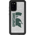 Michigan State University Spartans Half Logo Galaxy S20 Waterproof Case