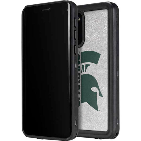 Michigan State University Spartans Half Logo Galaxy S20 Waterproof Case