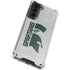 Michigan State University Spartans Half Logo Galaxy S21 5G Clear Case