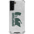 Michigan State University Spartans Half Logo Galaxy S21 Plus 5G Clear Case