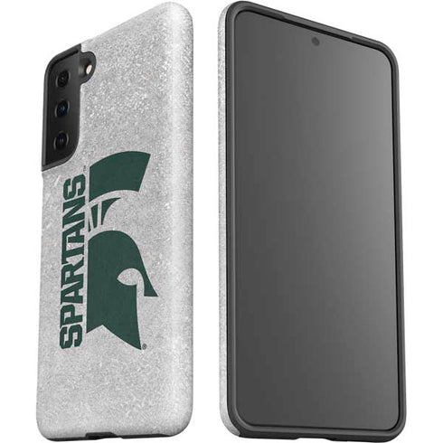 Michigan State University Spartans Half Logo Galaxy S21 Plus 5G Pro Case