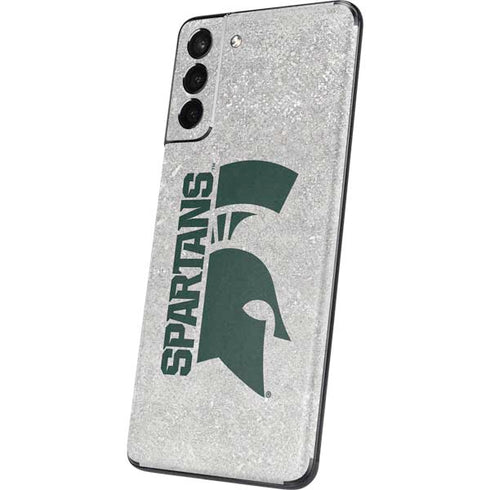 Michigan State University Spartans Half Logo Galaxy S21 Plus 5G Skin