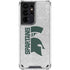 Michigan State University Spartans Half Logo Galaxy S21 Ultra 5G Clear Case