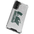 Michigan State University Spartans Half Logo Galaxy S22 Clear Case