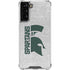 Michigan State University Spartans Half Logo Galaxy S22 Plus Clear Case