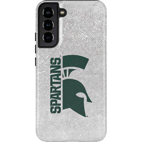 Michigan State University Spartans Half Logo Galaxy S22 Plus Pro Case