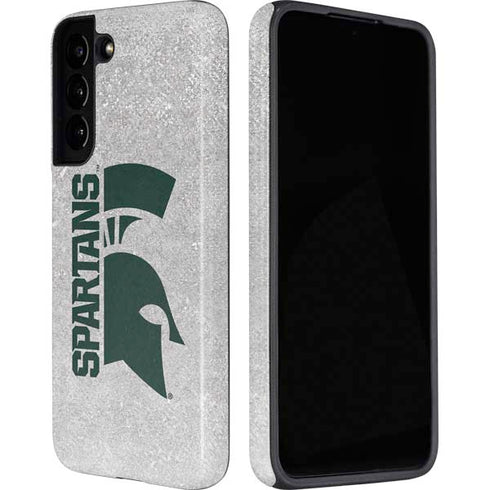 Michigan State University Spartans Half Logo Galaxy S22 Plus Pro Case
